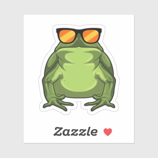 Frog with Sunglasses (Sheet)