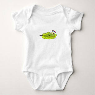 Frog with Sunglasses Baby Bodysuit