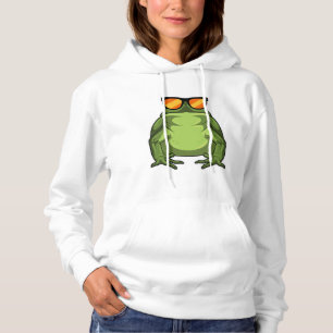 Frog with Sunglasses Hoodie
