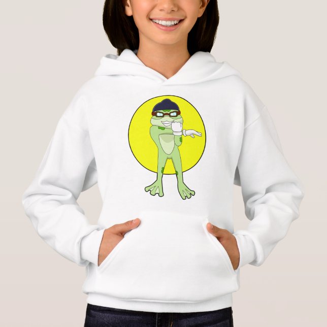 Frog with Swimming goggles (Front)