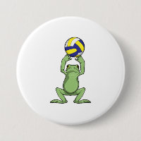 Frog with Volleyball