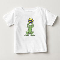 Frog with Volleyball