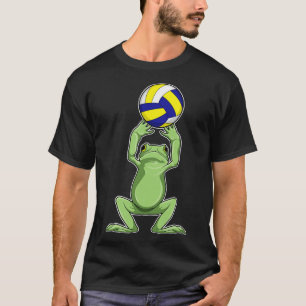 Frog with Volleyball T-Shirt