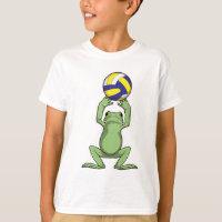 Frog with Volleyball