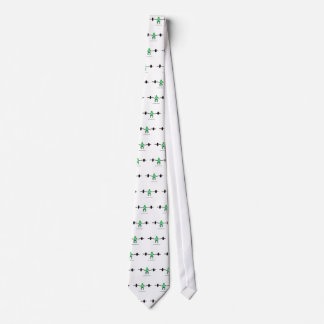 frog with weights green tie