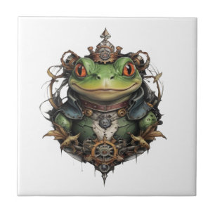 Froggie Frog Steampunk, Tile
