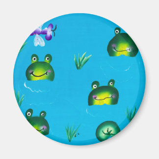 FROGGIE POND Magnet