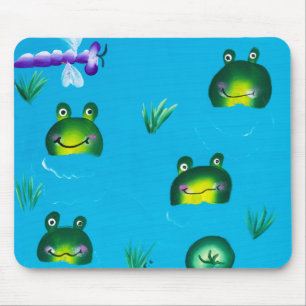 FROGGIE POND Mousepad