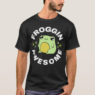 Froggin Awesome Frog Catching Amphibian T-Shirt