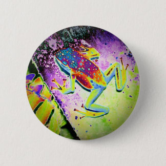 Froggy 2 Inch Round Button
