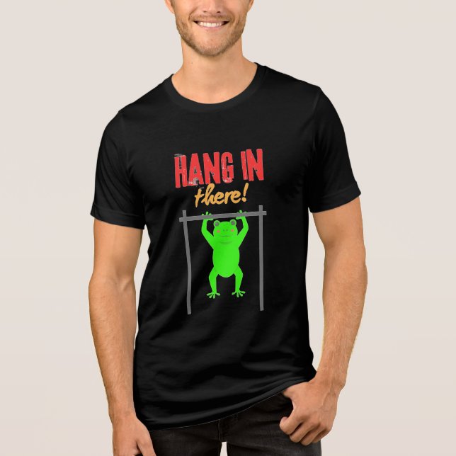 Froggy Adventure Tri-Blend Shirt (Front)