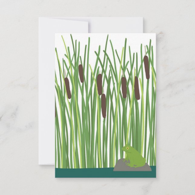 Froggy and Cattails (Front)