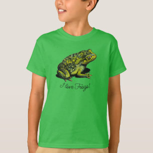 Froggy, j'adore les grenouilles ! T-Shirt