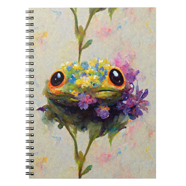 Froggy Journal - mignonne grenouille impressionnis (Devant)