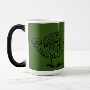 Froggy on a Mushroom Magic Mug