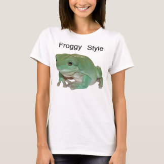 Froggy Style - White's Tree Frog T-Shirt