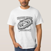 Froggy Void Funny Space Frog Cartoon