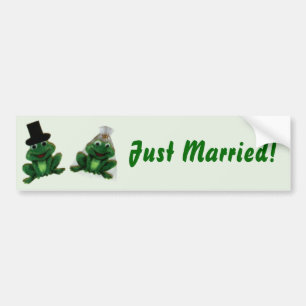 Froggy Wedding - Bumper Sticker