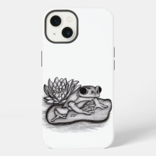 Froggy with Lotus Flower iPhone 13 Case
