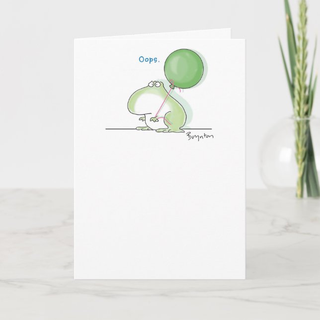 FROGOT CARD (Front)