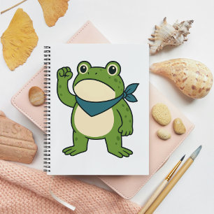 Frogs Against Fascism Portland Frog Protest Notebook