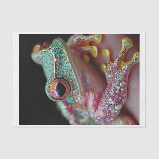 Frogs and Diamonds10 Tissue Paper (Front)