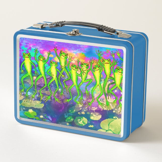 Frogs and Fish Lunchbox (Front)