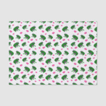 Frogs And Kisses Tissue Paper