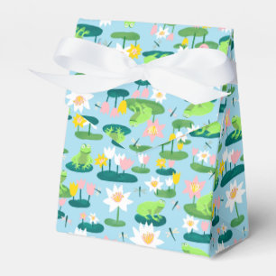Frogs and Lily Pads Cute BABY SHOWER Birthday Kids Favor Box