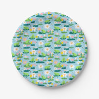 Frogs and Lily Pads Cute Birthday BABY SHOWER
