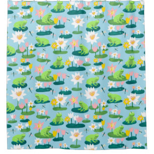 Frogs and Lily Pads Cute Custom