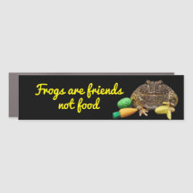 Frogs are friends not food
