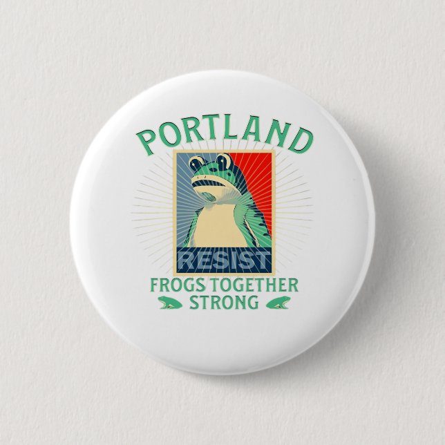 Frogs Classic 2 Inch Round Button (Front)