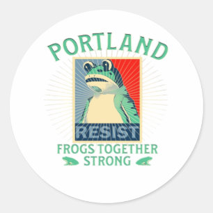 Frogs Classic Classic Round Sticker