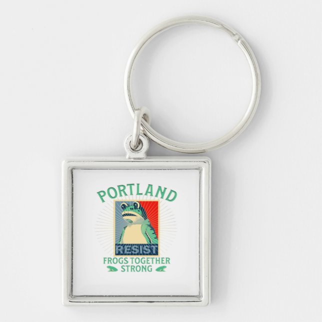 Frogs Classic Keychain (Front)