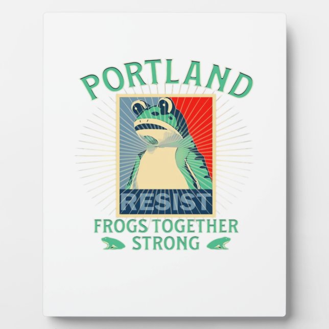 Frogs Classic Plaque (Front)