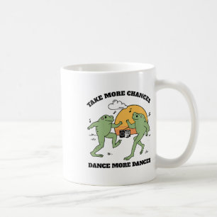 Frogs Dancing Together  Coffee Mug