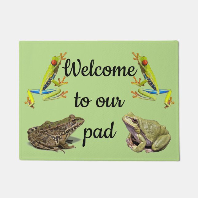 Frogs Doormat (Front)