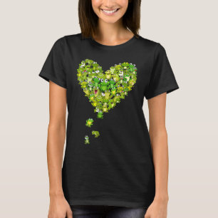 Frogs  Heart Different Types Of Frogs Men Women Ki T-Shirt