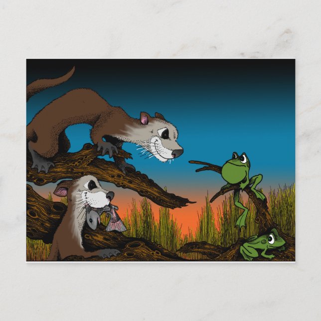 Frog's Mistake Postcard (Front)