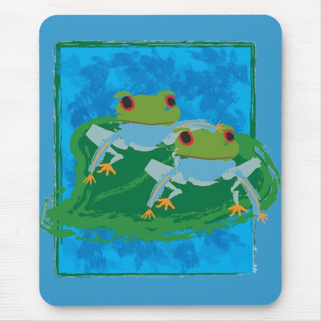Frogs Mouse Pad (Front)