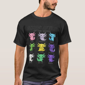Frogs of the World – Cute Colourful Frog Species C T-Shirt