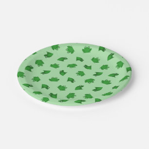 Frogs Paper Plate
