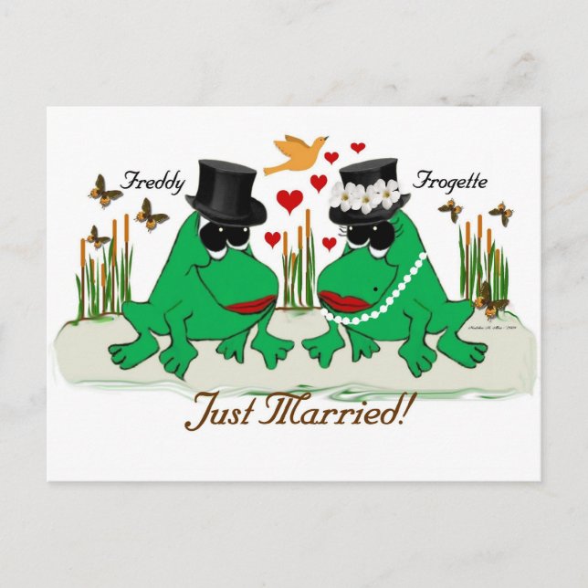 Frogs Postcard (Front)