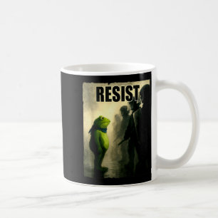 Frogs Resist Portland Frog Protest Vintage Activis Coffee Mug