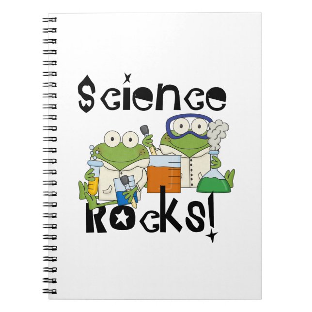 Frogs Science Rocks Notebook (Front)
