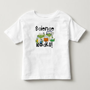 Frogs Science Rocks Toddler T-shirt