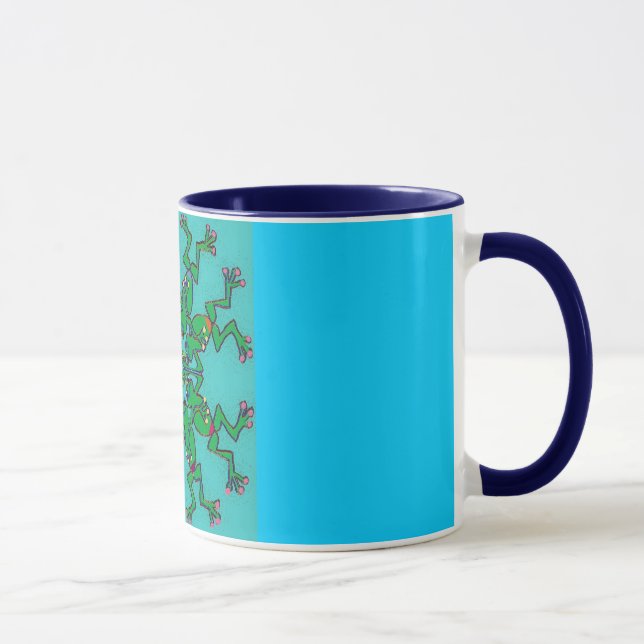 frogs synchronised swimming mug (Right)
