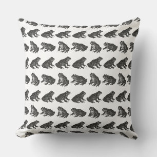 Frogs Throw Pillow