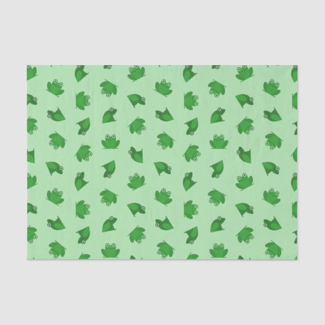 Frogs Tissue Paper (Front)